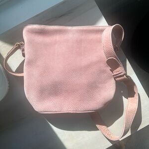 Vintage Coach 💕 Small Bucket Zip Nubuc 4933 Rose Pink Valentine’s Day Spring